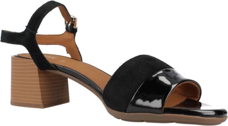 Geox High Heel Sandals Black Dames