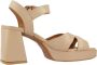 Geox High Heel Sandals Brown Dames - Thumbnail 4