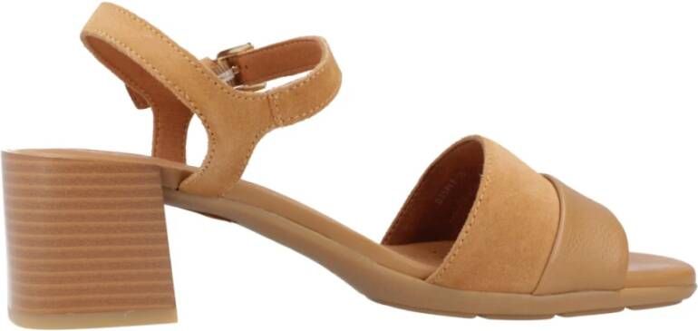 Geox High Heel Sandals Brown Dames