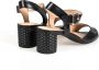 Geox black elegant open sandals Zwart Dames - Thumbnail 4