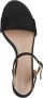 Geox Zwarte Leren Hoge Hak Sandalen Black Dames - Thumbnail 7