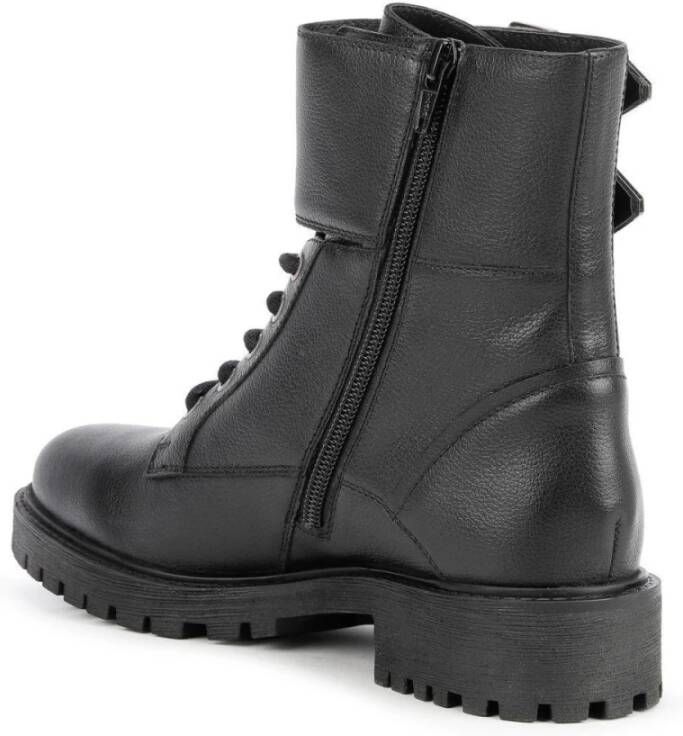 Geox Hoara Booties Zwart Dames