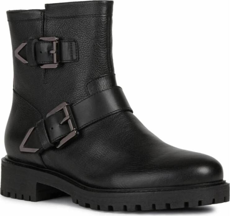 Geox Hoara Booties Zwart Dames