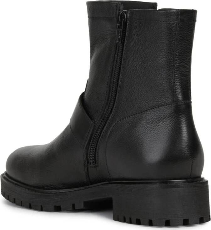 Geox Hoara Booties Zwart Dames