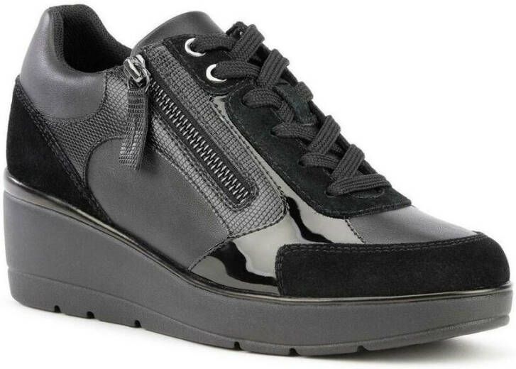 Geox Ilde flats sneakers Zwart Dames