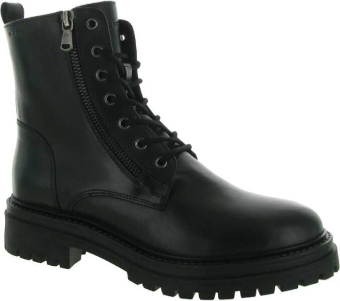 Geox Iridea Annya Mid Damesschoenen Black Dames