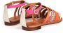 Geox Kleurrijke band sandalen met innovatief systeem Oranje Dames - Thumbnail 2