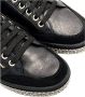 Geox Vetersneakers met rits en versierde zool Black Dames - Thumbnail 4