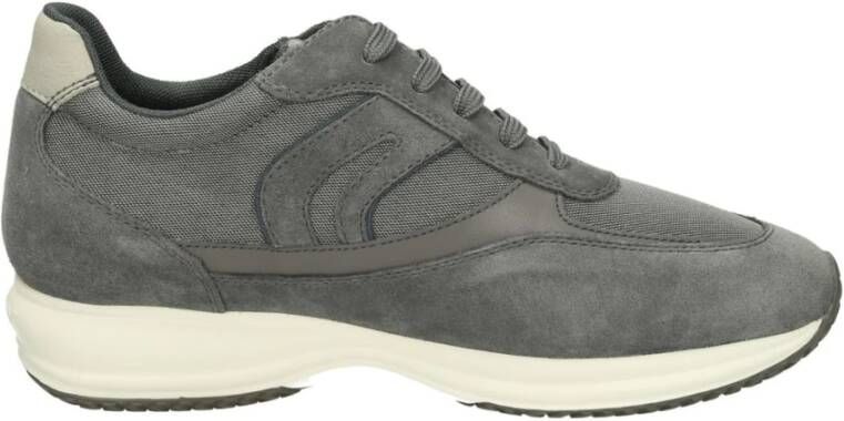 Geox Lage Sneakers Gray Heren