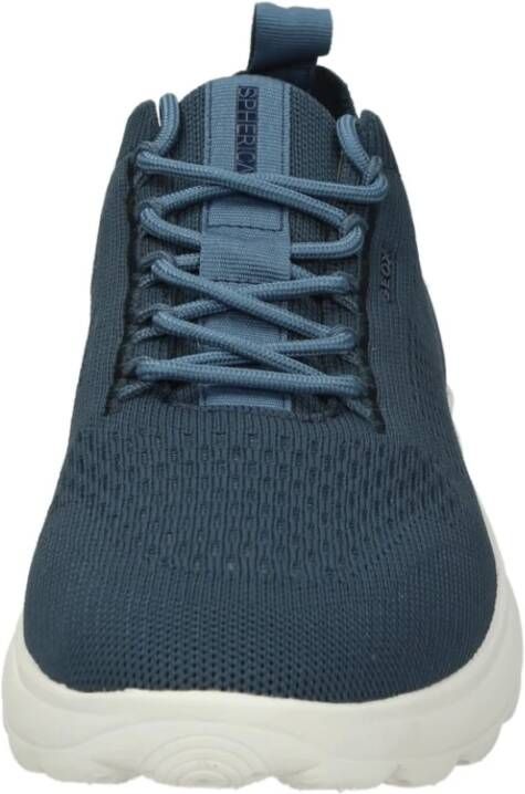 Geox Lage Sneakers van Gebreide Stof