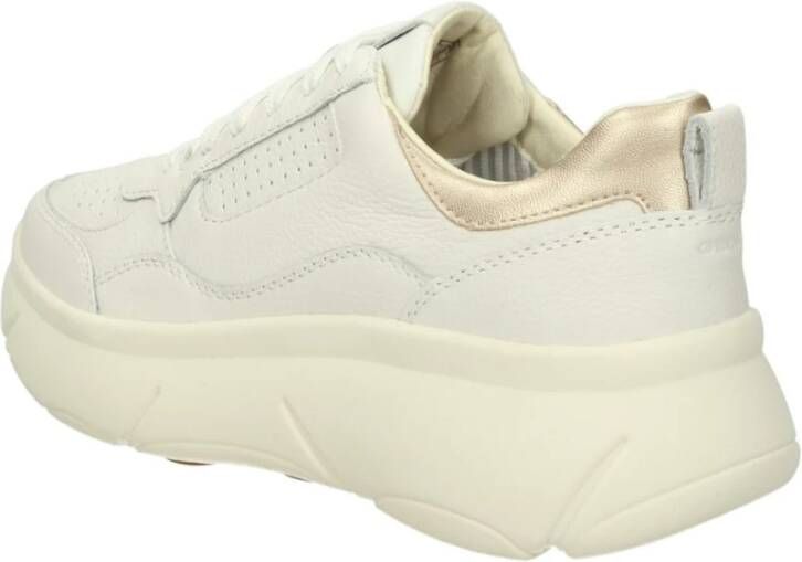 Geox Lage Sneakers White Dames