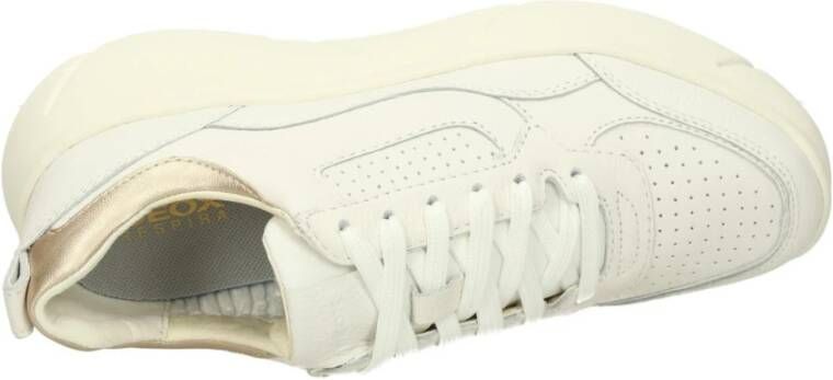 Geox Lage Sneakers White Dames