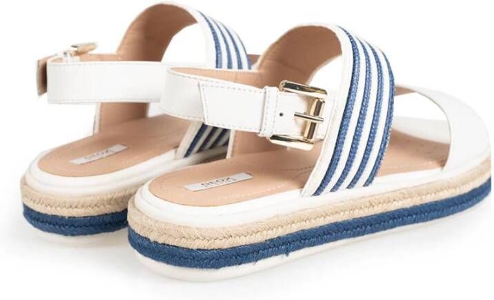 Geox Leel sandalen Wit Dames