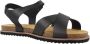 Geox Leuca Platte Sandalen Black Dames - Thumbnail 6