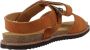 Geox Leuca Platte Sandalen Brown Dames - Thumbnail 5