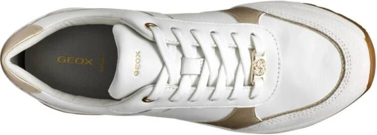 Geox Lichtbruine Avenue Mix Schoenen White Dames