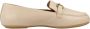Geox Stijlvolle Palmaria Loafers voor Vrouwen Beige Dames - Thumbnail 5