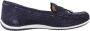 Geox Stijlvolle Comfortabele Loafers Vrouwen Blue Dames - Thumbnail 4