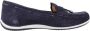 Geox Stijlvolle Comfortabele Loafers Vrouwen Blue Dames - Thumbnail 5