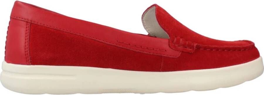 Geox Stijlvolle Comfortabele Loafers voor Vrouwen Blue Dames
