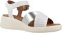 GEOX MELICONIA DAMES Sandalen WIT - Thumbnail 8
