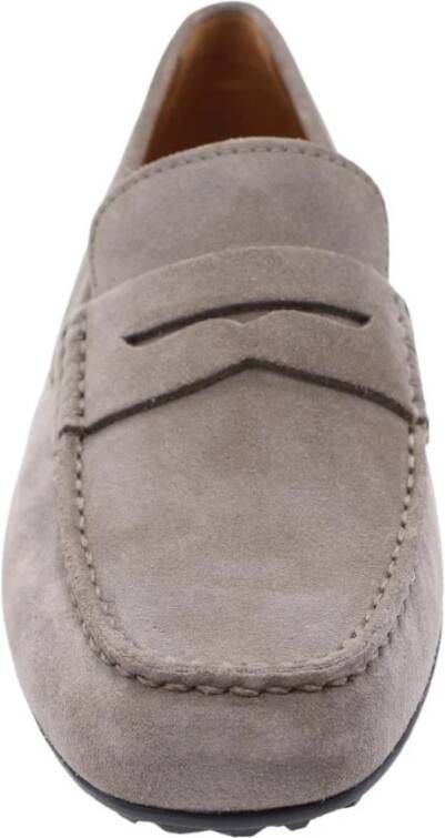 Geox Stijlvolle heren loafers voor dagelijks gebruik Gray Heren