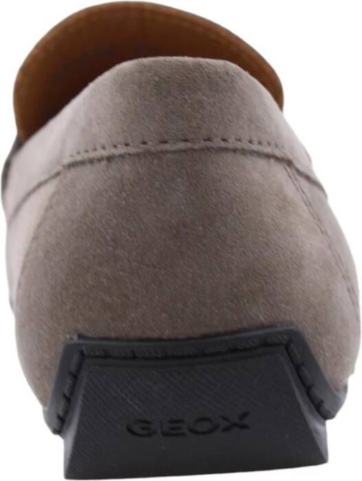 Geox Stijlvolle heren loafers voor dagelijks gebruik Gray Heren