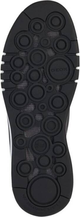Geox Navy Black Aerantis Sneakers Blue Heren
