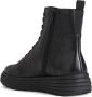 Geox Phaolae Booties Zwart Dames - Thumbnail 3