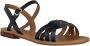 Geox Stijlvolle platte sandalen voor vrouwen Black Dames - Thumbnail 12