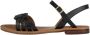 Geox Stijlvolle platte sandalen voor vrouwen Black Dames - Thumbnail 17