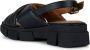 GEOX D35psa00085 Lisbona Sandalen Zwart Vrouw - Thumbnail 5