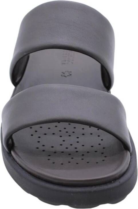 Geox Comfortabele Heren Slipper voor de Zomer Black Heren