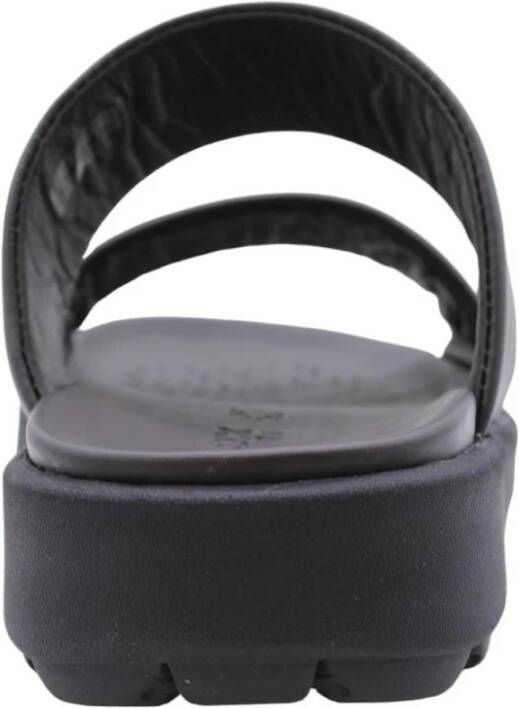 Geox Comfortabele Heren Slipper voor de Zomer Black Heren