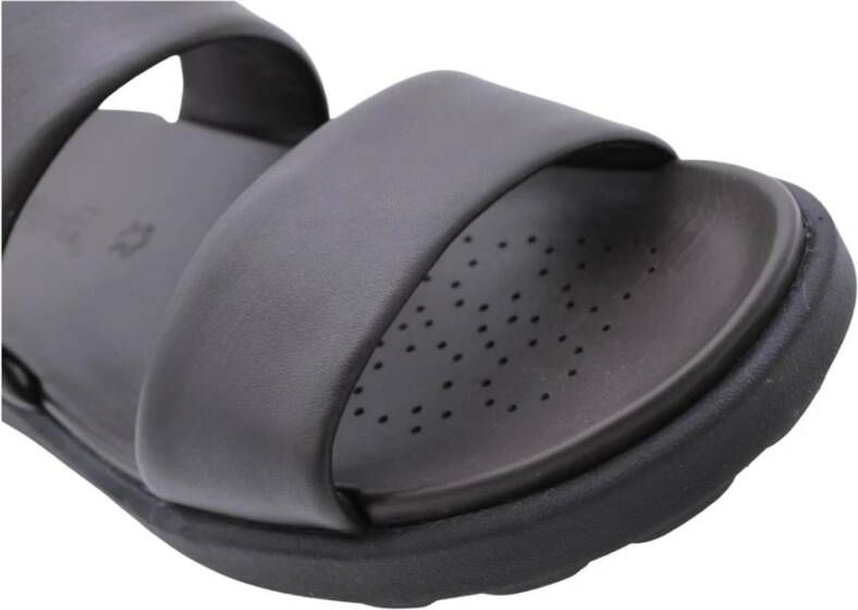 Geox Comfortabele Heren Slipper voor de Zomer Black Heren