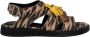 Geox Ronde neus franje sandalen Multicolor Dames - Thumbnail 2