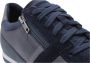 Geox Blauwe Casual Textiel Sneakers met 3cm Rubberen Zool - Thumbnail 9