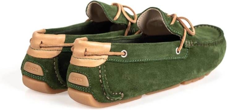 Geox Sailor Shoes Green Heren