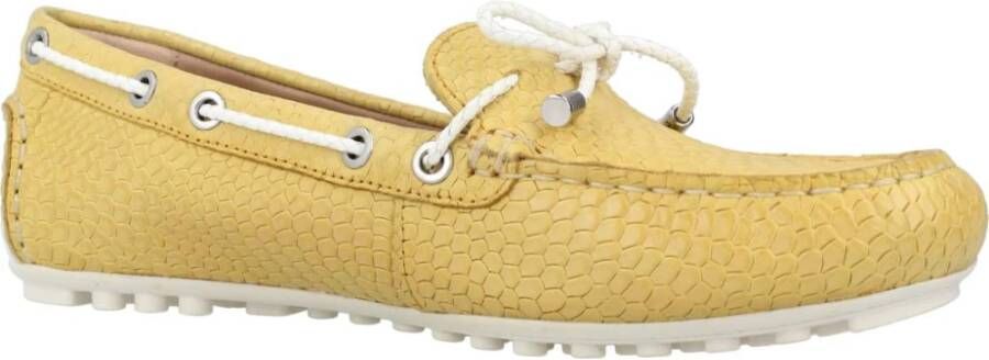 Geox Sailor Shoes Yellow Dames