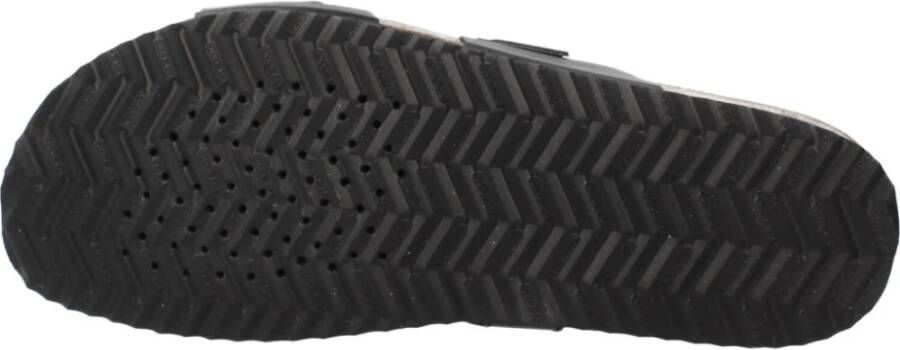 Geox Sandal Ghita Sliders Black Heren