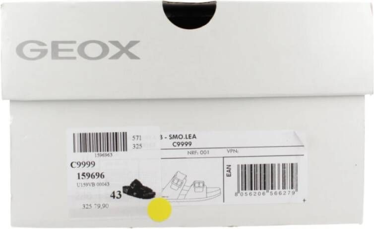 Geox Sandal Ghita Sliders Black Heren