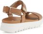 Geox Stijlvolle platte sandalen voor vrouwen Brown Dames - Thumbnail 4