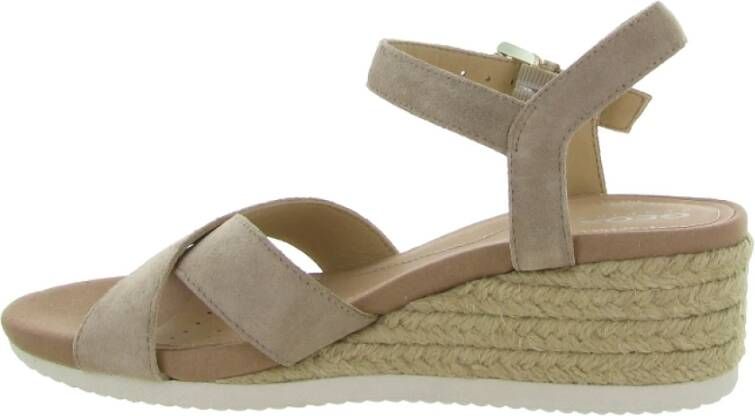 Geox Sandalen Ischia Karly voor vrouwen Beige Dames