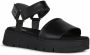 Geox Stijlvolle platte sandalen voor vrouwen Black Dames - Thumbnail 9