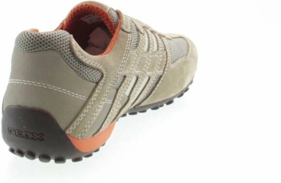 Geox Slange Slipper Stijlvol Comfortabel Schoeisel Beige Heren