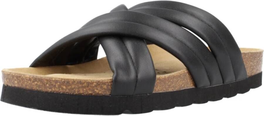 Geox Sliders Black Dames