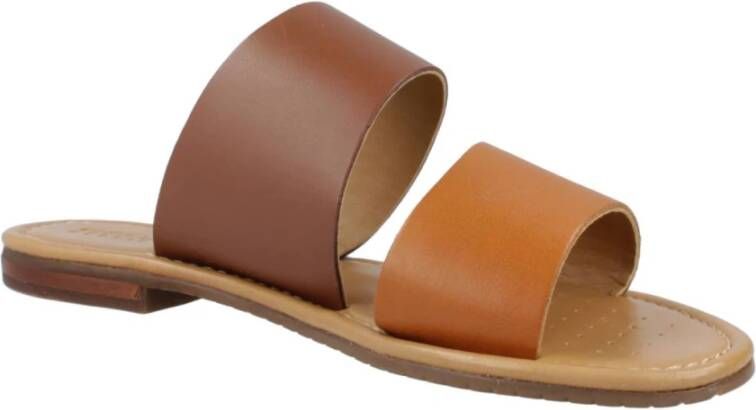 Geox Sliders Brown Dames