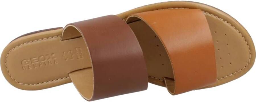 Geox Sliders Brown Dames