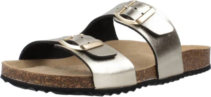 Geox Sliders Yellow Dames