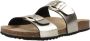 Geox Gouden Platte Sandalen voor Vrouwen Yellow Dames - Thumbnail 11